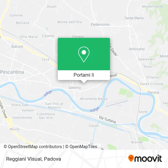 Mappa Reggiani Visual