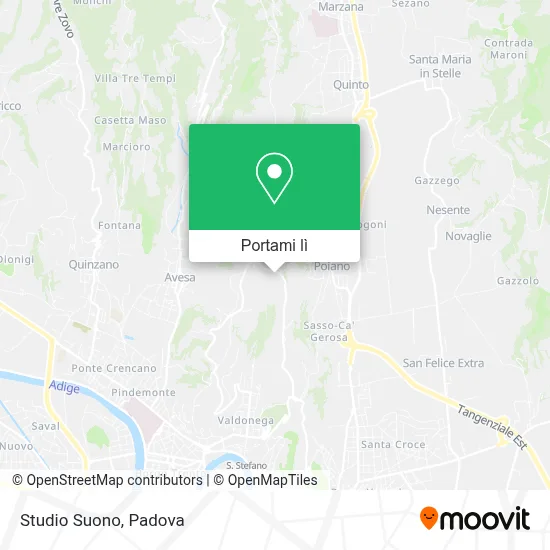 Mappa Studio Suono