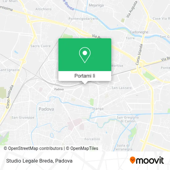 Mappa Studio Legale Breda