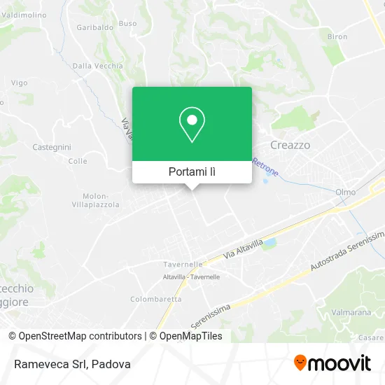 Mappa Rameveca Srl