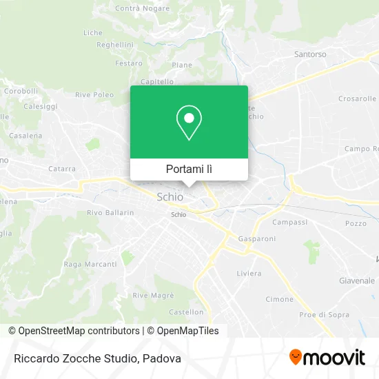 Mappa Riccardo Zocche Studio