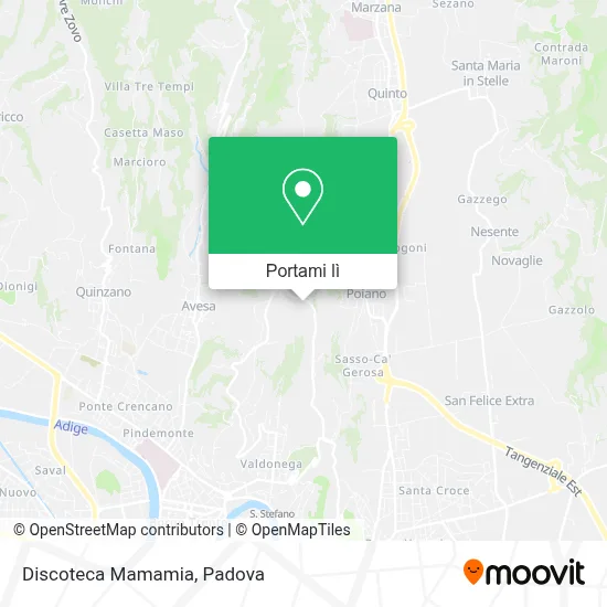Mappa Discoteca Mamamia