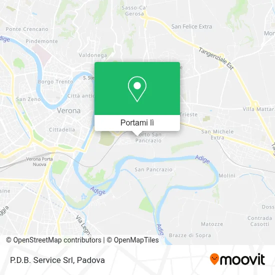 Mappa P.D.B. Service Srl