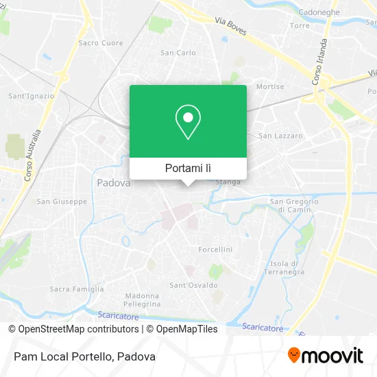 Mappa Pam Local Portello