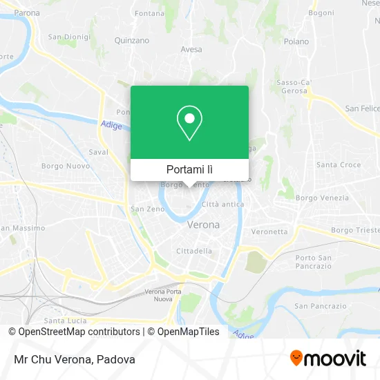 Mappa Mr Chu Verona