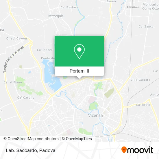 Mappa Lab. Saccardo