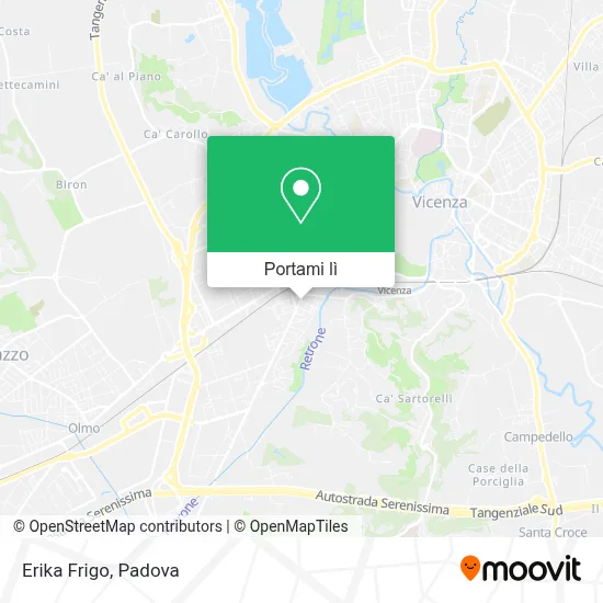 Mappa Erika Frigo
