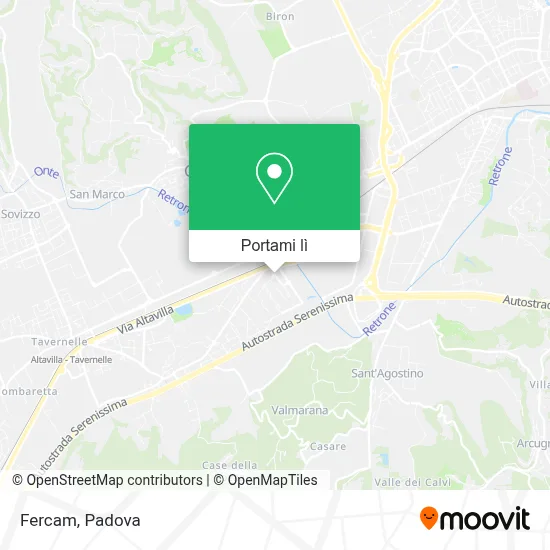 Mappa Fercam
