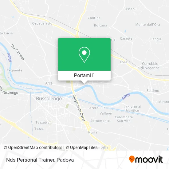 Mappa Nds Personal Trainer