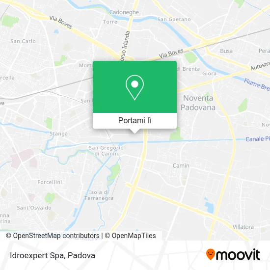 Mappa Idroexpert Spa