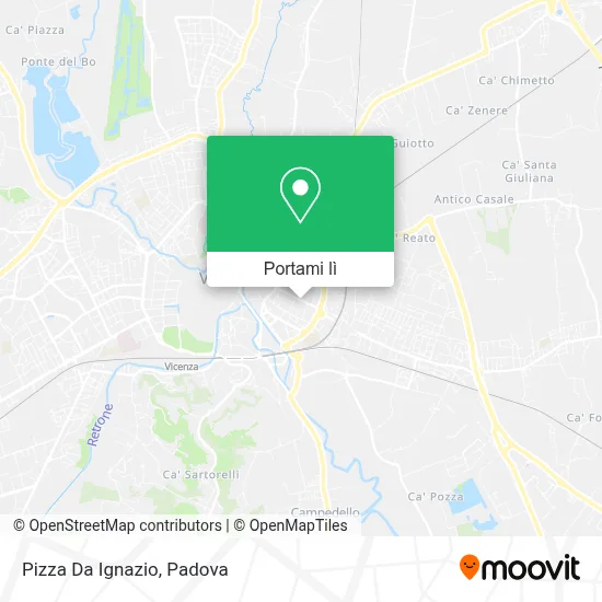 Mappa Pizza Da Ignazio