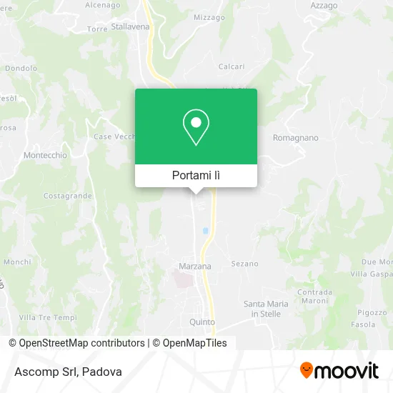 Mappa Ascomp Srl