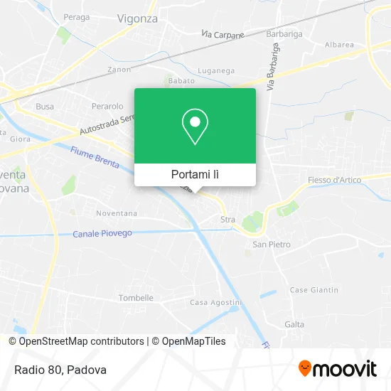 Mappa Radio 80