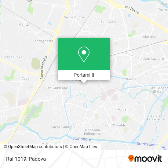 Mappa Ral 1019