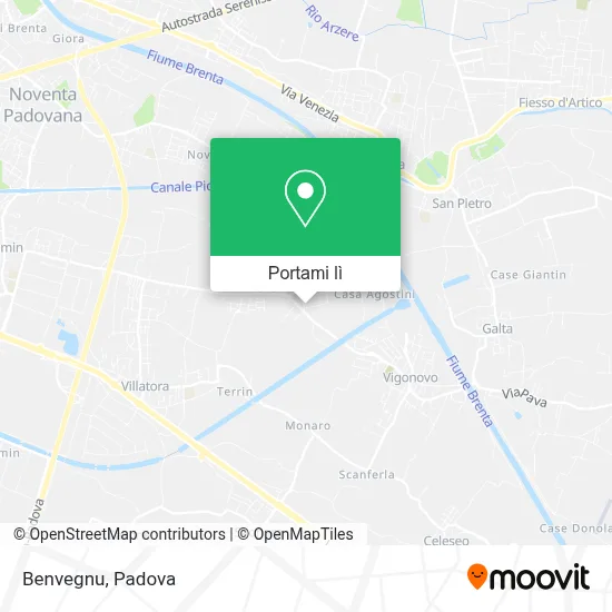 Mappa Benvegnu