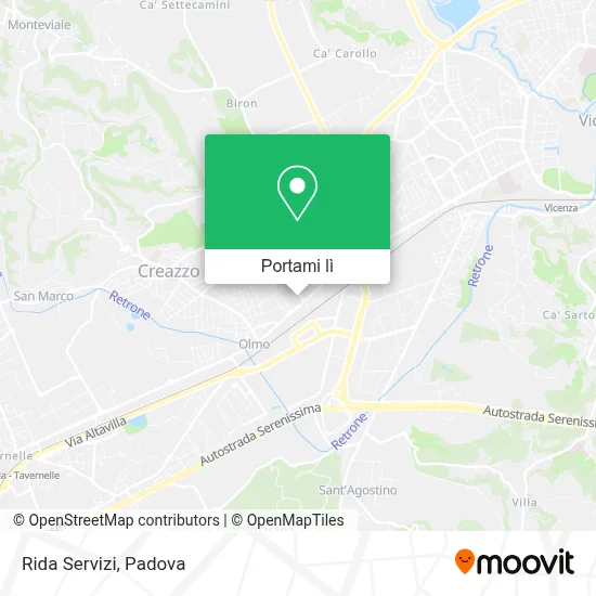 Mappa Rida Servizi