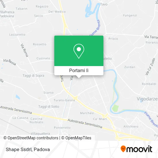 Mappa Shape Ssdrl
