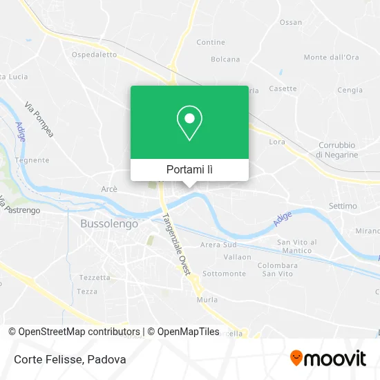 Mappa Corte Felisse