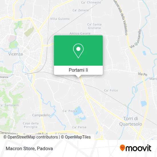 Mappa Macron Store