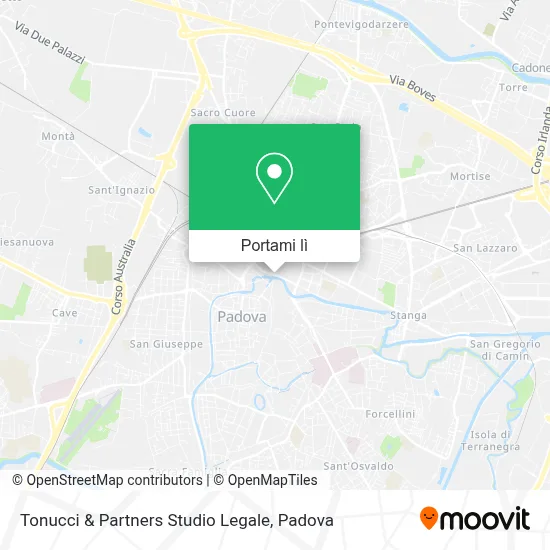 Mappa Tonucci & Partners Studio Legale