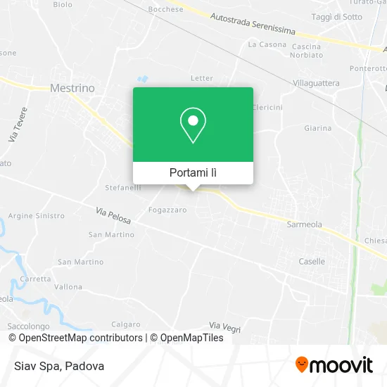 Mappa Siav Spa