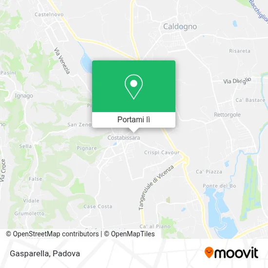 Mappa Gasparella