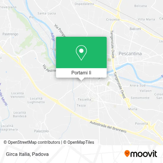 Mappa Girca Italia