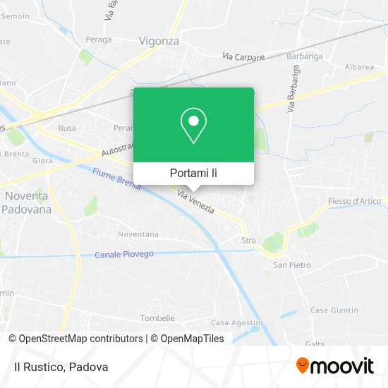 Mappa Il Rustico
