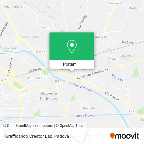Mappa Grafficando Creator Lab