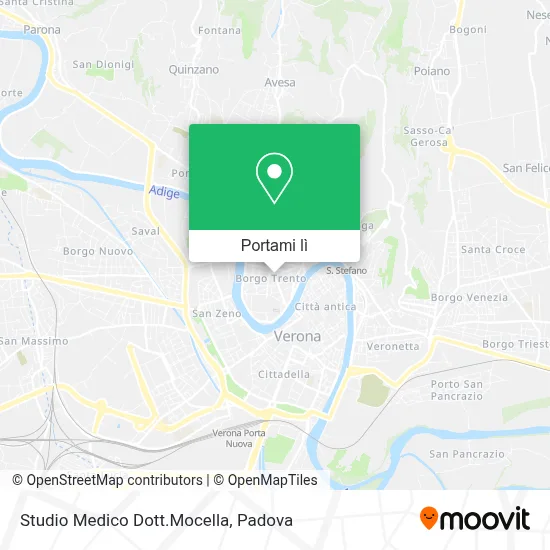 Mappa Studio Medico Dott.Mocella