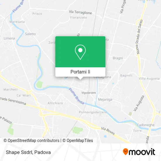 Mappa Shape Ssdrl