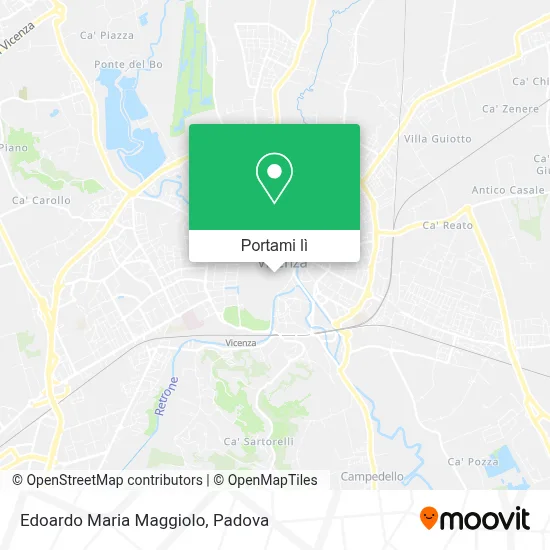 Mappa Edoardo Maria Maggiolo