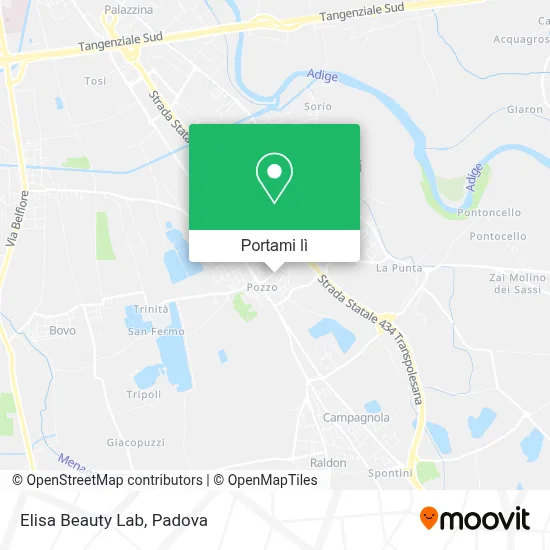 Mappa Elisa Beauty Lab