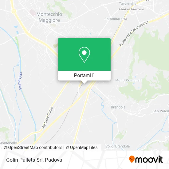 Mappa Golin Pallets Srl