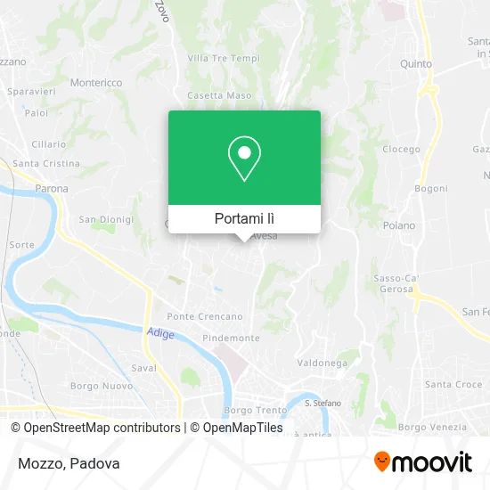 Mappa Mozzo
