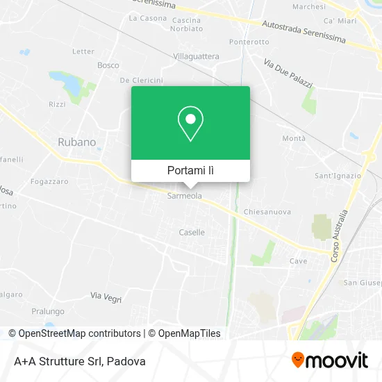 Mappa A+A Strutture Srl