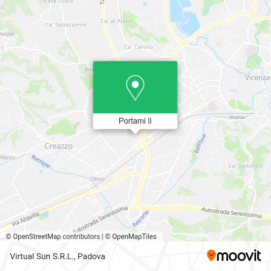 Mappa Virtual Sun S.R.L.