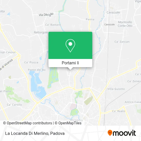 Mappa La Locanda Di Merlino
