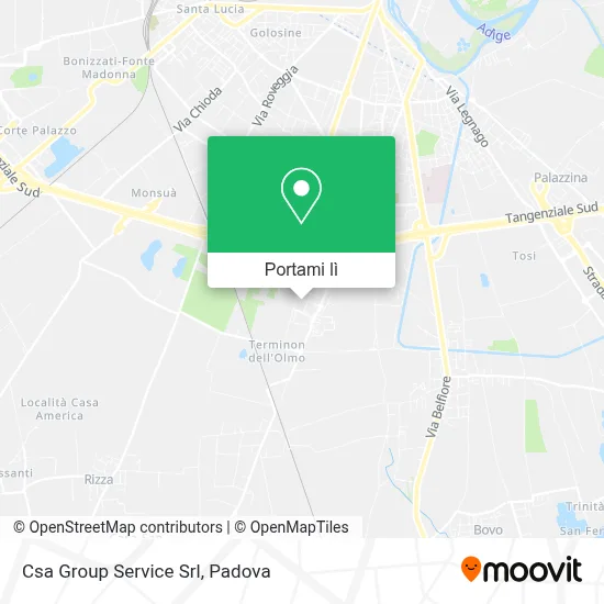 Mappa Csa Group Service Srl