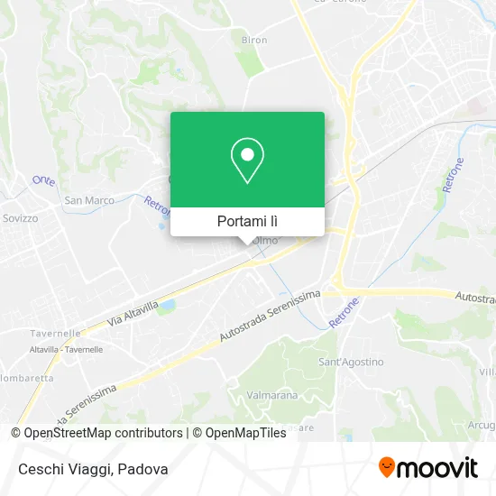Mappa Ceschi Viaggi