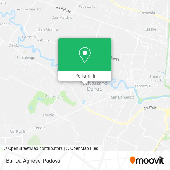 Mappa Bar Da Agnese