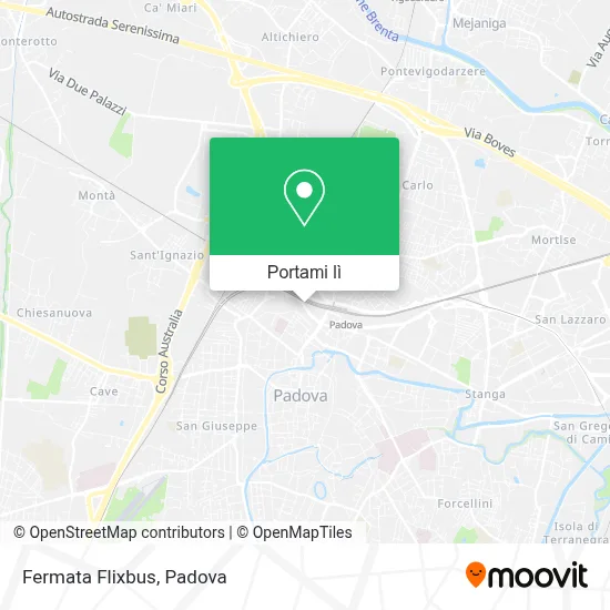 Mappa Fermata Flixbus