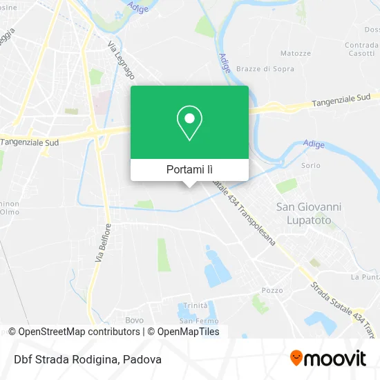 Mappa Dbf Strada Rodigina
