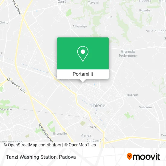 Mappa Tanzi Washing  Station