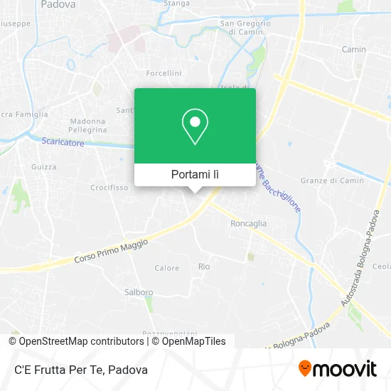 Mappa C'E Frutta Per Te