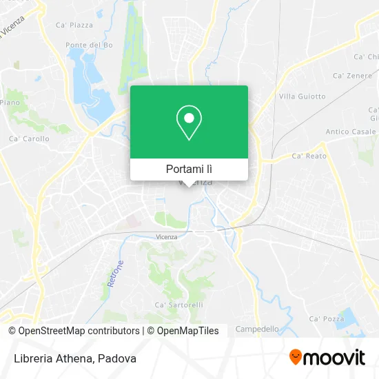 Mappa Libreria Athena