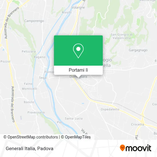 Mappa Generali Italia