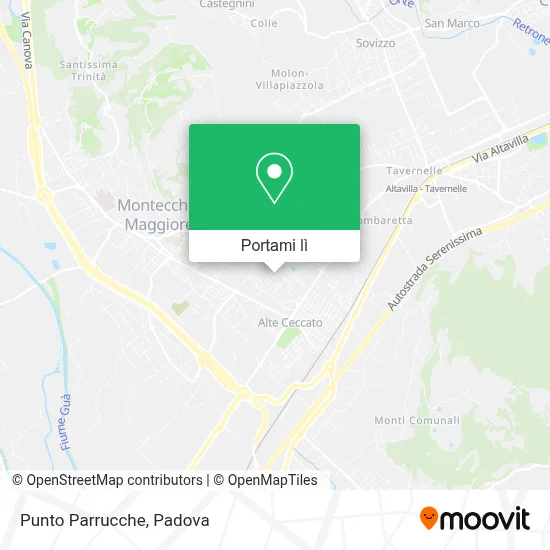 Mappa Punto Parrucche