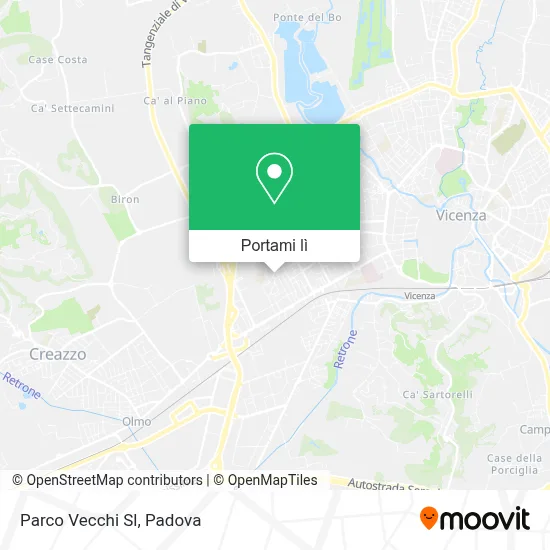 Mappa Parco Vecchi Sl