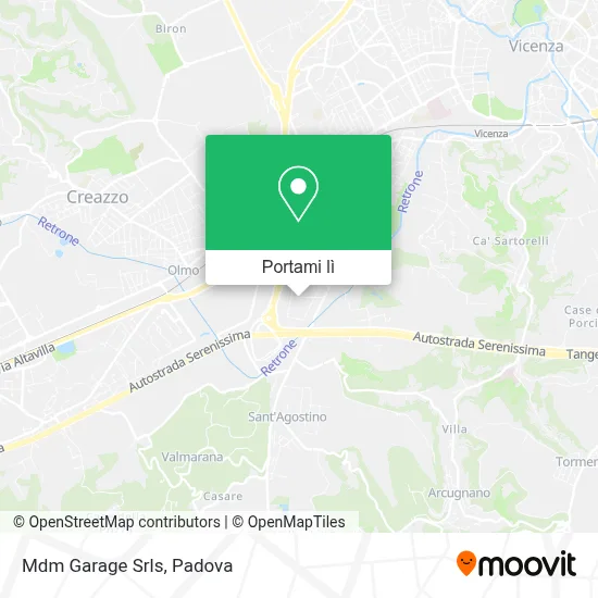 Mappa Mdm Garage Srls